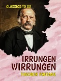 Cover-Bild zum Titel 'Irrungen, Wirrungen' von 'Theodor Fontane'