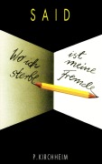 Cover-Bild zum Titel 'Wo ich sterbe ist meine Fremde' von 'Said'