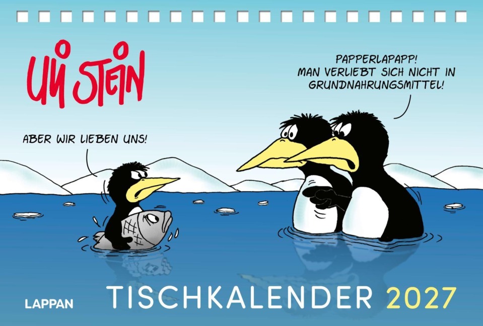 Uli Stein Tischkalender 2027: Monatskalender zum Aufstellen - Uli Stein