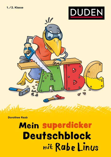 Mein superdicker Deutschblock mit Rabe Linus - Dorothee Raab