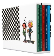 Cover-Bild zum Titel 'Gaston im Schuber (Hochwertige Jubiläumsedition 100 Jahre Franquin)' von 'André Franquin'