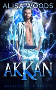 Cover-Bild zum Titel 'Akkan: orientalische Drachen-Shifter Novelle (Broken Souls 7)' von 'Alisa Woods'