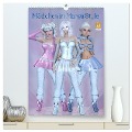 Mädchen im Manga Style (hochwertiger Premium Wandkalender 2025 DIN A2 hoch), Kunstdruck in Hochglanz - Andrea Tiettje