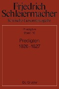 Cover-Bild zum Titel 'Predigten 1826-1827' von ''