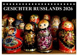 Cover-Bild zum Titel 'GESICHTER RUSSLANDS 2026 (Tischkalender 2026 DIN A5 quer), CALVENDO Monatskalender' von 'Henning von Löwis of Menar'
