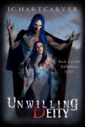 Cover-Bild zum Titel 'Unwilling Deity (Sufferborn, #2)' von 'J. C. Hartcarver'