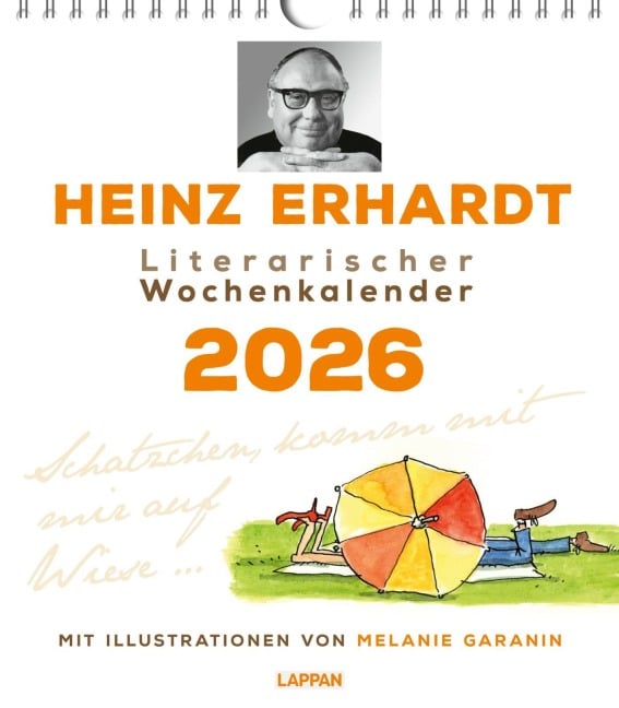 Heinz Erhardt - Literarischer Wochenkalender 2026 - Heinz Erhardt