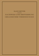 Cover-Bild zum Titel 'Lehrbuch der Organisch-Chemischen Methodik' von 'Hans Meyer'