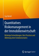 Cover-Bild zum Titel 'Quantitatives Risikomanagement in der Immobilienwirtschaft' von 'Cay Oertel'