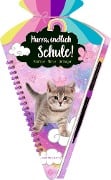 Schultüten-Kratzelbuch - Cosmic School - Hurra, endlich Schule! (Kätzchen) - 
