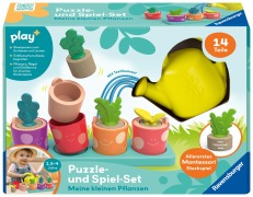 Cover-Bild zum Titel 'Play+ Puzzle- und Spiel-Set: Meine kleinen Pflanzen - ab 1,5 Jahre' von ''