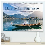 Malerischer Tegernsee (hochwertiger Premium Wandkalender 2026 DIN A2 quer), Kunstdruck in Hochglanz - Tom-Pic-Art Tom-Pic-Art