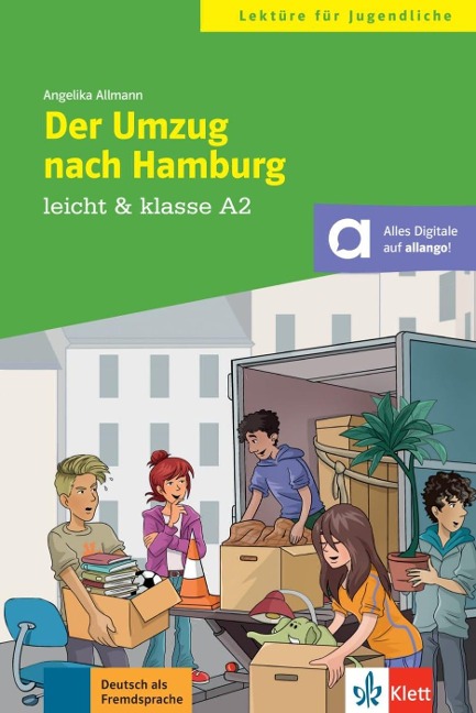 Der Umzug nach Hamburg. Buch + Online - Angelika Allmann