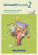 Umweltfreunde 2. Schuljahr. Arbeitsheft Sachsen-Anhalt - Ulrich Gard, Inge Koch, Bernd Willems
