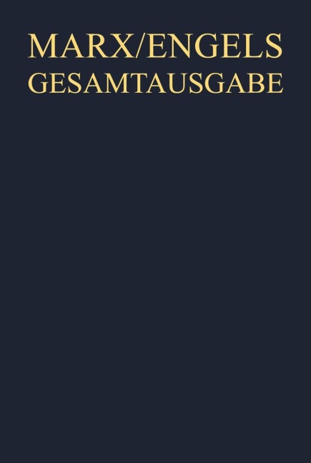 September 1857 bis Dezember 1858 - Karl Marx, Friedrich Engels