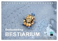 Bodypainting BESTIARIUM (Tischkalender 2024 DIN A5 quer), CALVENDO Monatskalender - Fru. Ch Fru. Ch