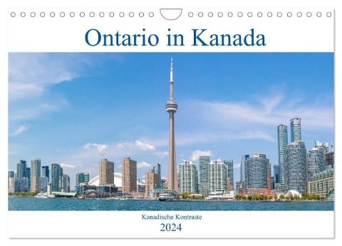 Ontario in Kanada - Kanadische Kontraste (Wandkalender 2024 DIN A4 quer), CALVENDO Monatskalender - Sell Pixs:Sell