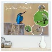 Cover-Bild zum Titel 'Geliebtes Federvieh (hochwertiger Premium Wandkalender 2026 DIN A2 quer), Kunstdruck in Hochglanz' von 'Andreas Freund'