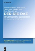 Cover-Bild zum Titel 'Der-Die-DaZ - Forschungsbefunde zu Sprachgebrauch und Spracherwerb von Deutsch als Zweitsprache' von ''