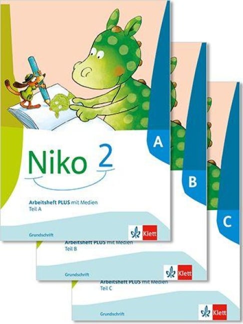 Niko 2. Arbeitsheft PLUS Sprache Lesen in Grundschrift mit Medien Klasse 2 - 