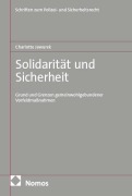 Cover-Bild zum Titel 'Solidarität und Sicherheit' von 'Charlotte Jawurek'