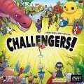 Cover-Bild zum Titel 'Challengers! - Kennerspiel des Jahres' von 'Johannes Krenner, Markus Slawitscheck'