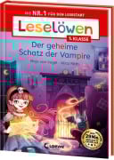 Cover-Bild zum Titel 'Leselöwen 1. Klasse - Der geheime Schatz der Vampire' von 'Maja von Vogel'