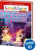 Cover-Bild zum Titel 'Leselöwen 1. Klasse - Der geheime Schatz der Vampire' von 'Maja von Vogel'