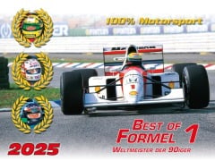 Best of F1 Weltmeister der 90iger Kalender 2025 - Frank Pommer