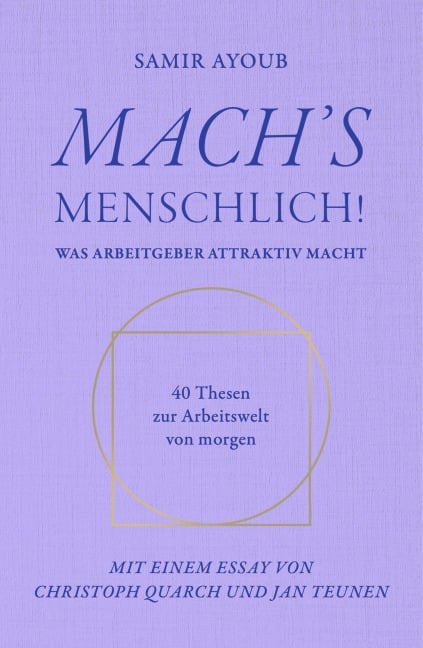 MACH'S MENSCHLICH! - Samir Ayoub