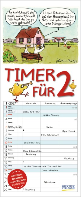 Timer für 2 2027 - 