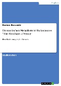 Cover-Bild zum Titel 'Die nautischen Metaphern in Shakespeares "The Merchant of Venice"' von 'Bastian Borowski'