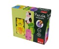 Goula Magnetisches Holzpuzzle Tiere - 
