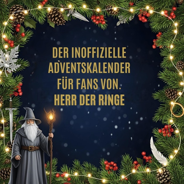 Der inoffizielle Adventskalender für Fans von Herr der Ringe - Julia Kaiser