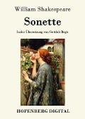 Cover-Bild zum Titel 'Sonette' von 'William Shakespeare'