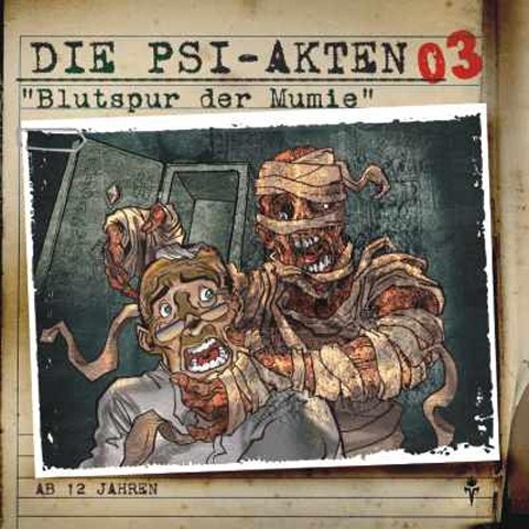 Die PSI-Akten 03: Blutspur der Mumie - Simeon Hrissomallis