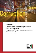 Cover-Bild zum Titel 'Corruzione e debito pubblico: un'analisi panel' von 'Paride Poliandri'