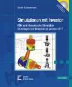 Cover-Bild zum Titel 'Simulationen mit Inventor' von 'Günter Scheuermann'