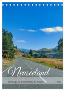 Cover-Bild zum Titel 'Neuseeland - Unterwegs auf Traumstraßen der Südinsel (Tischkalender 2026 DIN A5 hoch), CALVENDO Monatskalender' von 'All rights reserved by Gerold Dudziak gedutech - photography'