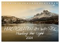 Hurtigruten im Winter - Hunting the light (Tischkalender 2024 DIN A5 quer), CALVENDO Monatskalender - Britta Lieder