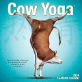 Cow Yoga 2024 7 X 7 Mini Wall Calendar - Willow Creek Press