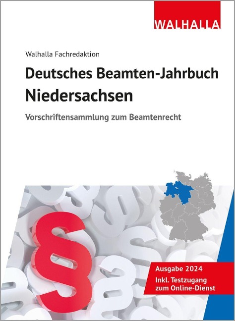 Deutsches Beamten-Jahrbuch Niedersachsen 2024 - Walhalla Fachredaktion