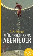 Cover-Bild zum Titel 'Münchhausens Abenteuer' von 'Gottfried August Bürger'