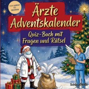 Cover-Bild zum Titel 'Ärzte-Adventskalender: Quiz-Buch mit Fragen und Rätsel' von 'Schlauvento Interactive'