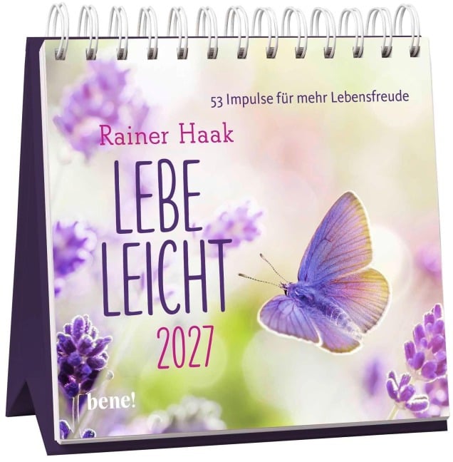 Wochenkalender 2027: Lebe leicht - Rainer Haak