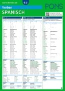 Cover-Bild zum Titel 'PONS Verben auf einen Blick Spanisch' von ''