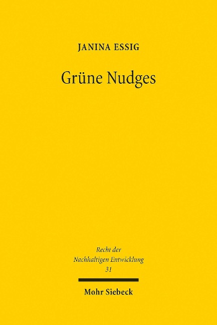 Grüne Nudges - Janina Essig