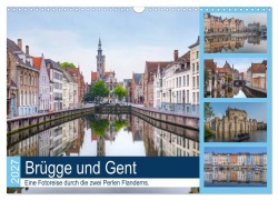 Cover-Bild zum Titel 'Brügge und Gent, eine Fotoreise durch die zwei Perlen Flanderns. (Wandkalender 2027 DIN A3 quer), CALVENDO Monatskalender' von 'Joana Kruse'