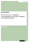 Cover-Bild zum Titel 'Kreative Bildung von Kindern in Kindertagesstätten. Gesetzliche Grundlagen in Nordrhein-Westfalen' von 'Angela Hellmig'