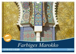 Cover-Bild zum Titel 'Farbiges Marokko (Wandkalender 2027 DIN A3 quer), CALVENDO Monatskalender' von 'Thomas Wechsler'